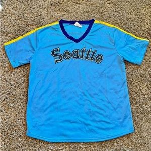 Seattle Mariners old-school baseball shirt